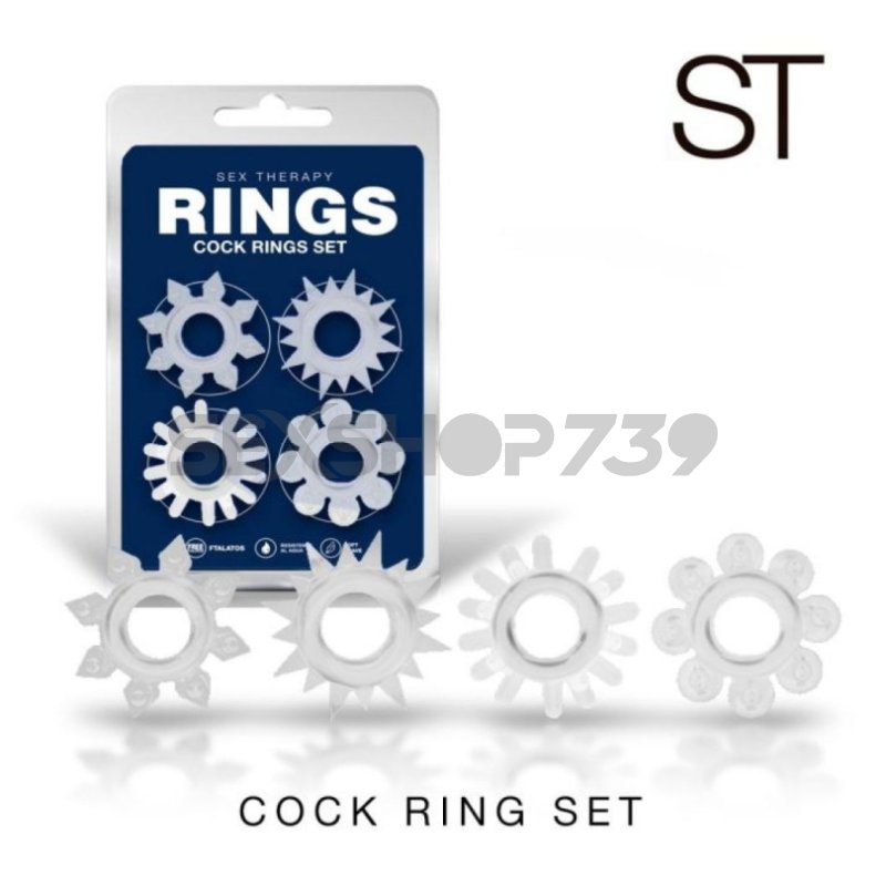 ANILLOS PENEANOS KIT X 4