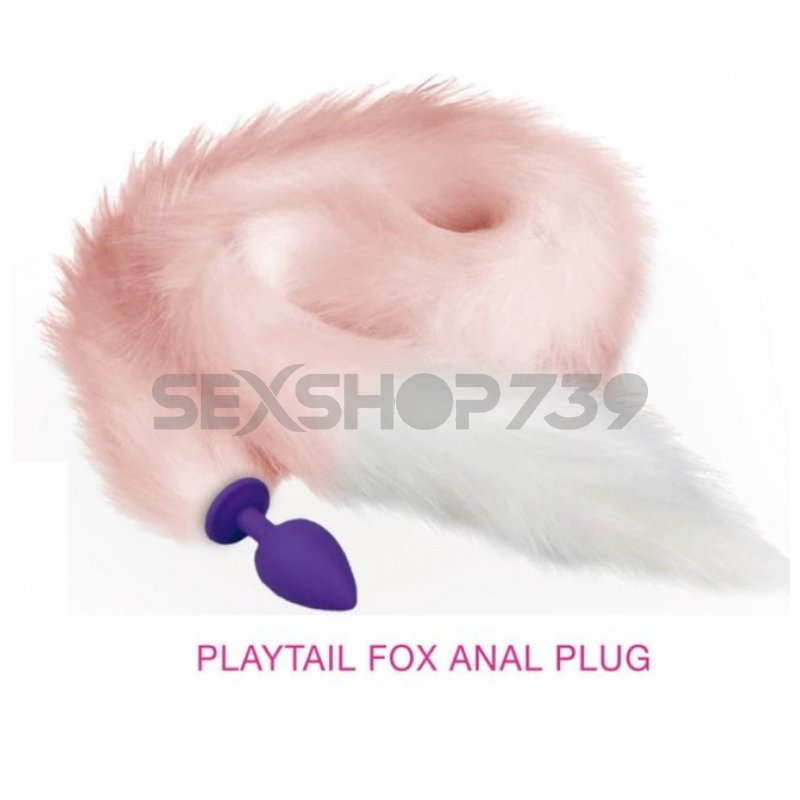 Cola de Zorro ANAL PLUG pink