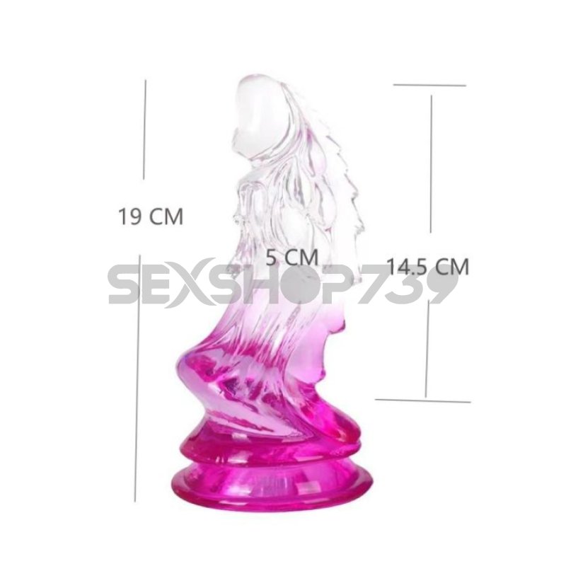 Dildo transparente Cristal 4