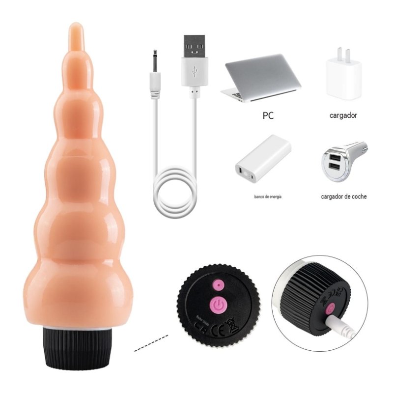 Dildo Vibrador 018 RECARGABLE