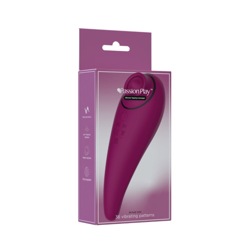 ESTIMULADOR CLITORIS - SILICONE TAPPING MASSAGER