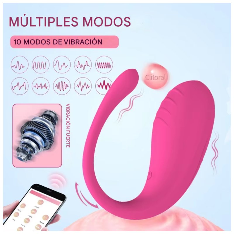 Estimulador Huevito Vibrador - APP
