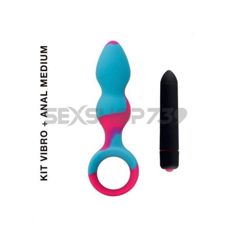 KIT VIBRO + ANAL MEDIUM