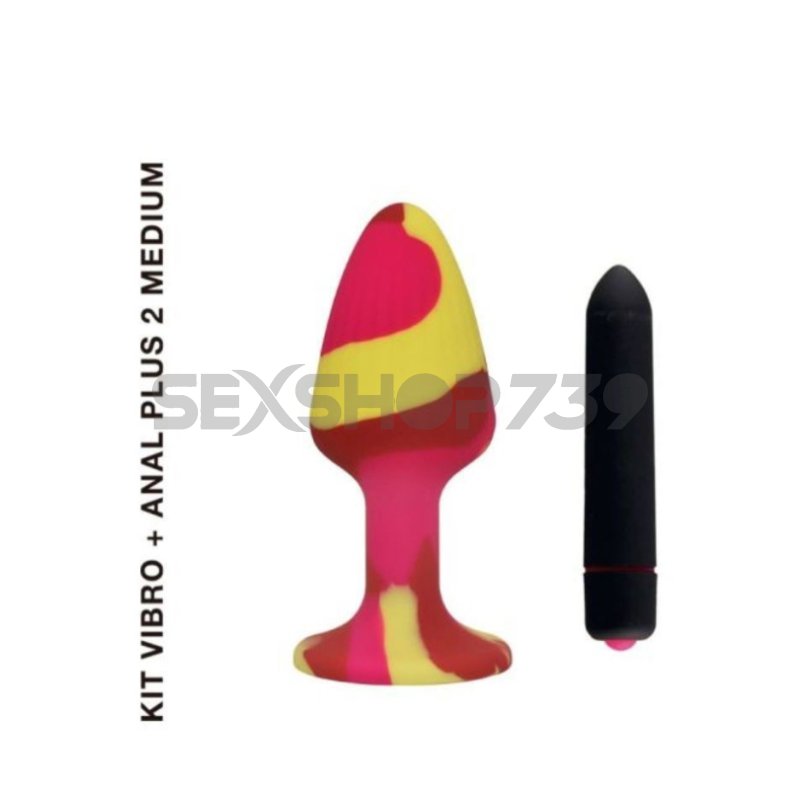 KIT VIBRO - ANAL PLUS 2 MEDIUM