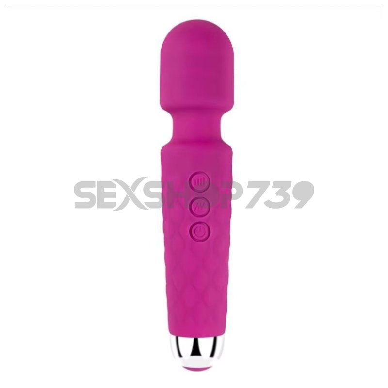 MASAJEADOR FUCSIA RECARGABLE