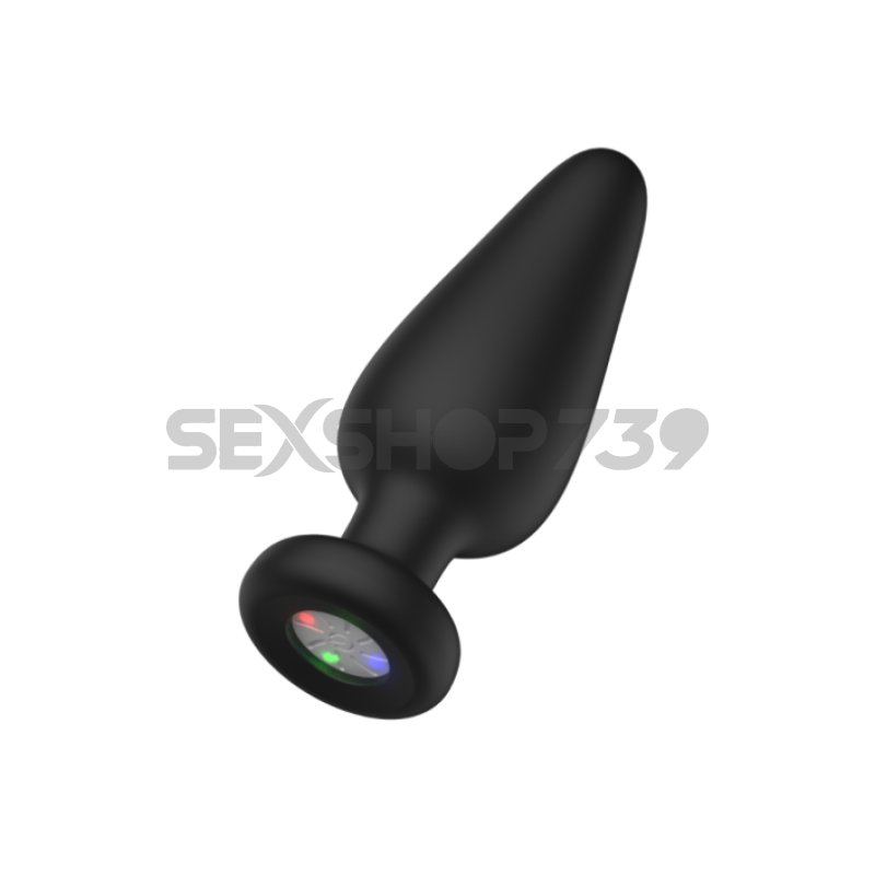 PLUG DE SILICONA CON LUZ LED