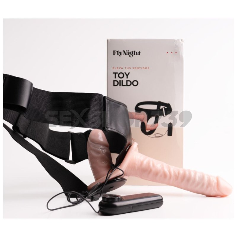 TOY DILDO - DOBLE CON VIBRACION
