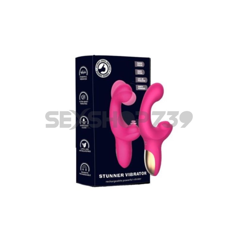 VIBRADOR DE PUNTO G CON FUNCIÓN DE TOQUES