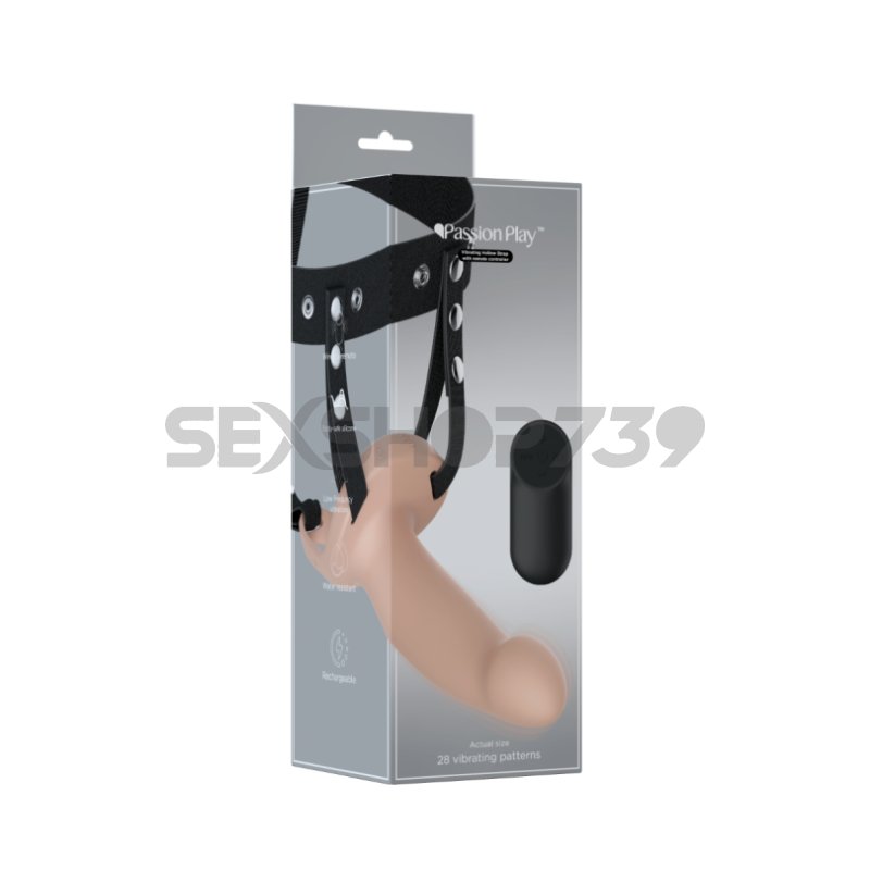 Vibrating Hollow Strap on