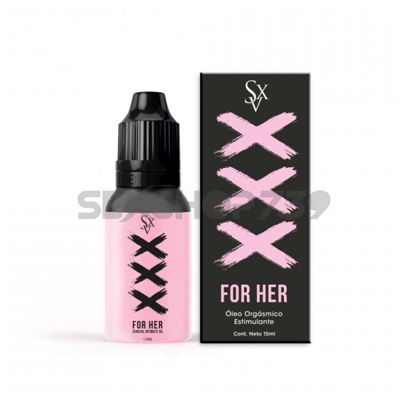 XXX FOR HER, Oleo Orgásmico Estimulante